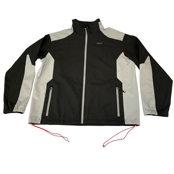 Weatherproof 32 Degrees Jacket Mens XL Black Polyester Long Sleeve Full Zipper - Picture 1 of 16